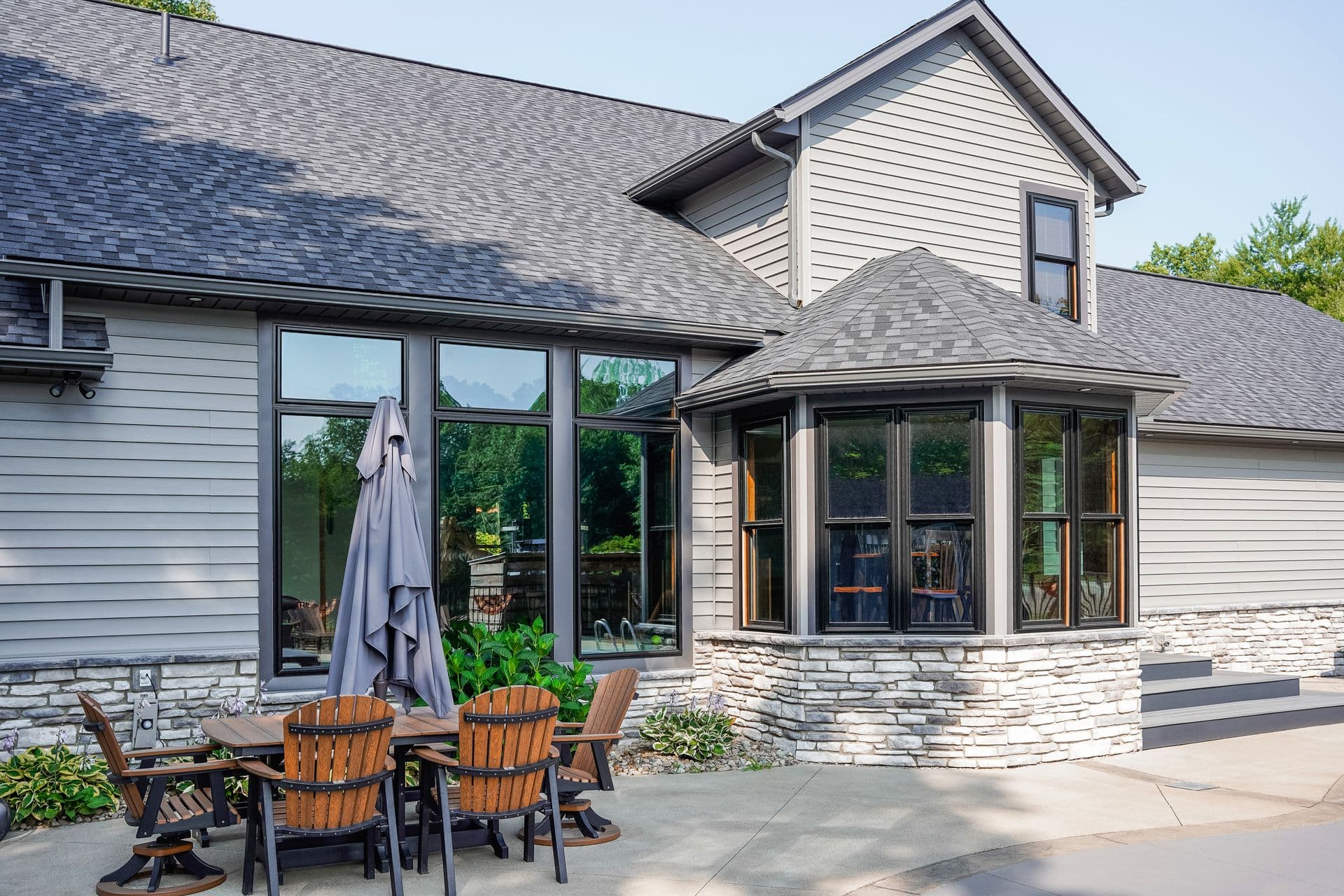 Coal Black Painted Endure Double Hung and Picture Windows 1.jpg