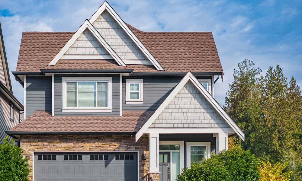 House closeup at an angle